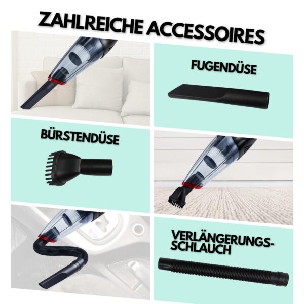 Battery Handheld Vacuum Cleaner Bagless Wireless Charging Station Without Cable Car Battery Vacuum Cleaner - Image 4