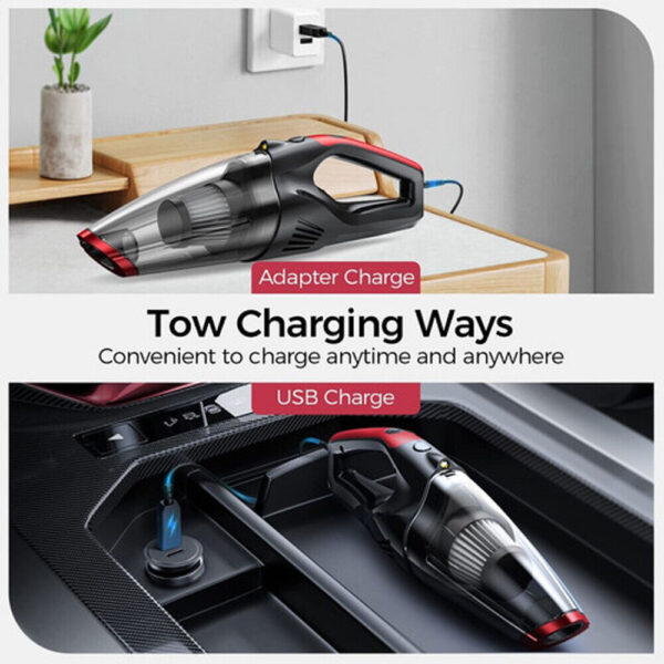 Battery Handheld Vacuum Cleaner Bagless Wireless Charging Station Without Cable Car Battery Vacuum Cleaner - Image 2
