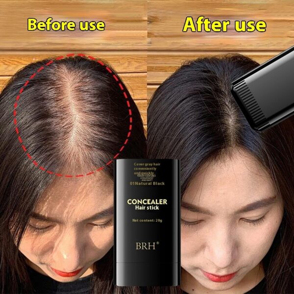 Hair Stick White Hair Cover Artifact Plant Hair Color Supplement Color Does Not Fade Disposable - Image 6