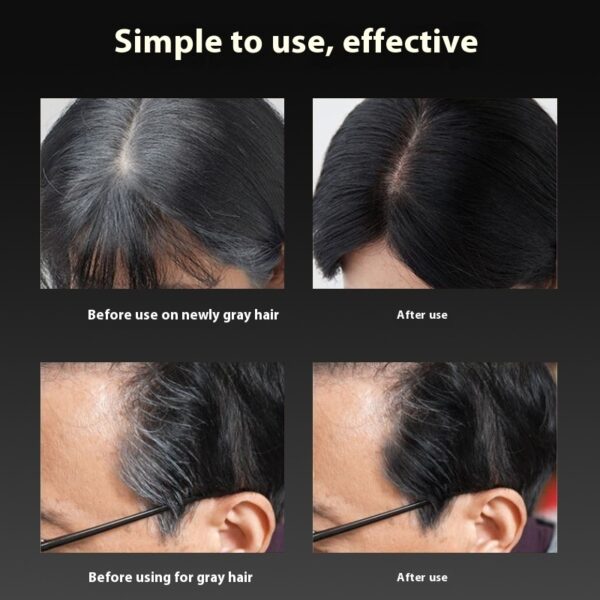 Hair Stick White Hair Cover Artifact Plant Hair Color Supplement Color Does Not Fade Disposable - Image 4