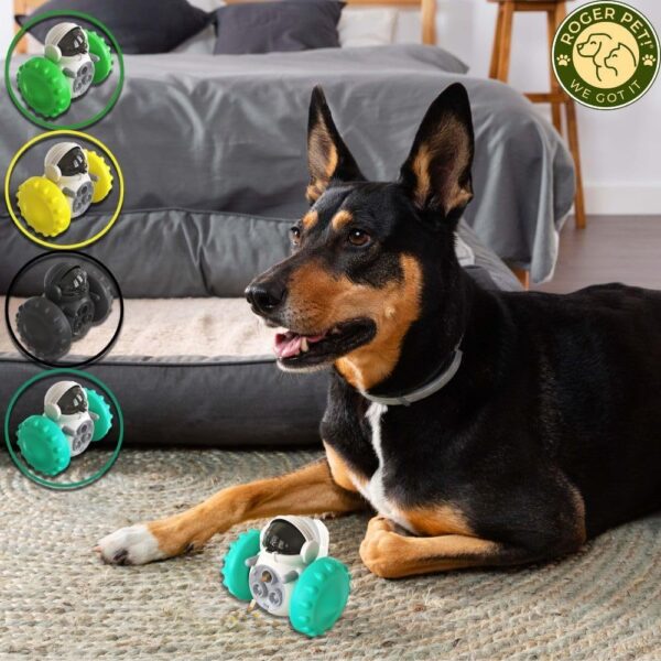 Dog Treat Toy For Small Dogs Food Dispenser Toy Interactive Dog Toy Cat Slow Feeder Toy Treat Dispenser For Dog IQ Training Durable And Suitable For Dogs And Cats - Image 6