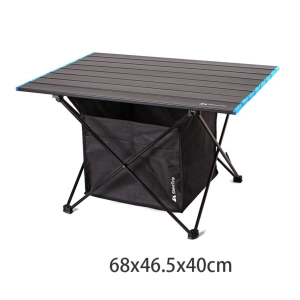 Folding Table And Chair Outdoor Portable Light Picnic Table And Chair Self Driving Outdoor Aluminum Alloy Car Camping Table - Image 4