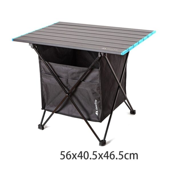 Folding Table And Chair Outdoor Portable Light Picnic Table And Chair Self Driving Outdoor Aluminum Alloy Car Camping Table - Image 7