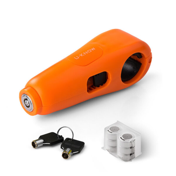 ALARM Anti-theft Car Electric Car Motorcycle Bicycle Handle Bar Lock Alarm Handbrake Lock Brake Lock - Image 7