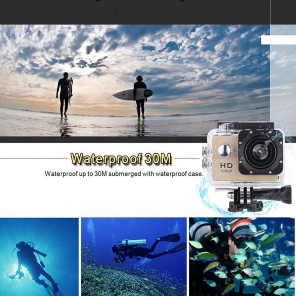 HD High-definition 1080P Action Sports Waterproof  DV Camera - Image 8