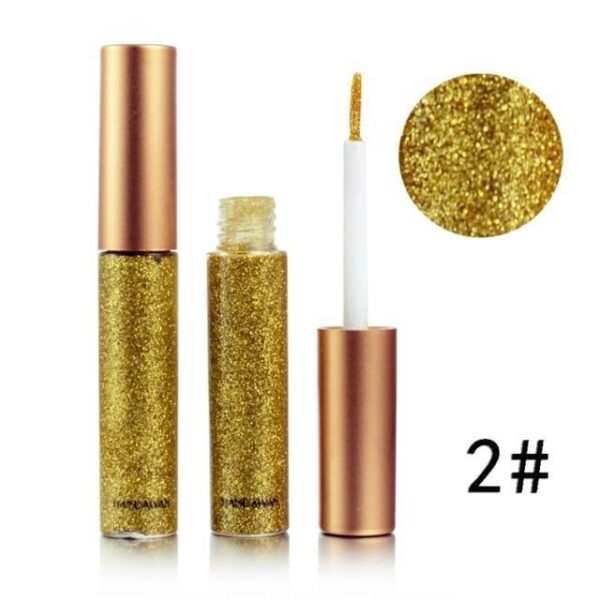 COULEURS SET EYELINER BRILLANT LIQUIDE IMPERMEABLE BRILLANT - Image 2