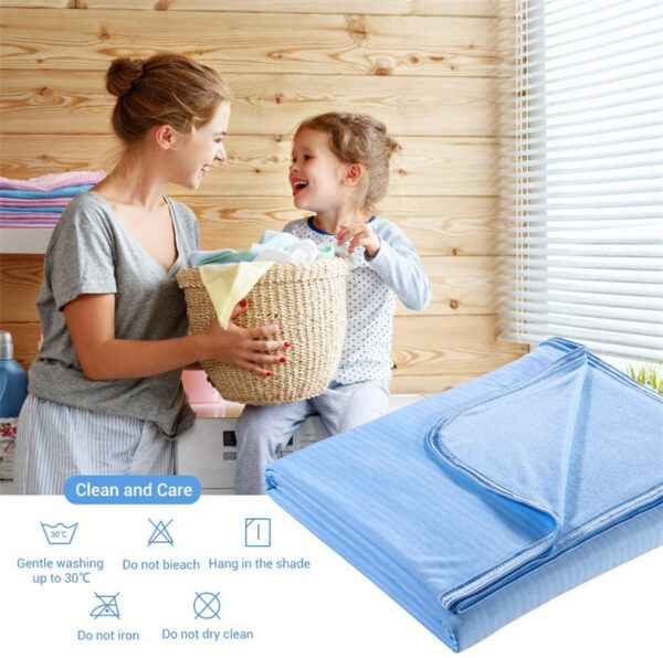 Cooling Blanket Cooling Fiber Absorb Heat Washable Cover Over Blankets Summer - Image 3