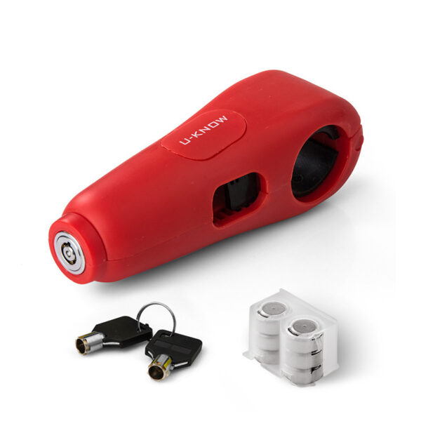 ALARM Anti-theft Car Electric Car Motorcycle Bicycle Handle Bar Lock Alarm Handbrake Lock Brake Lock - Image 2