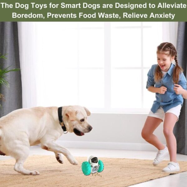 Dog Treat Toy For Small Dogs Food Dispenser Toy Interactive Dog Toy Cat Slow Feeder Toy Treat Dispenser For Dog IQ Training Durable And Suitable For Dogs And Cats - Image 7