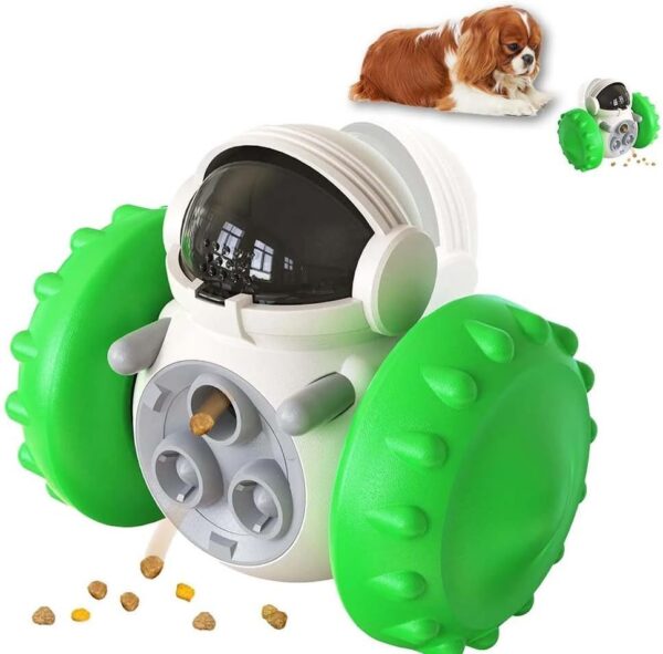 Dog Treat Toy For Small Dogs Food Dispenser Toy Interactive Dog Toy Cat Slow Feeder Toy Treat Dispenser For Dog IQ Training Durable And Suitable For Dogs And Cats - Image 4