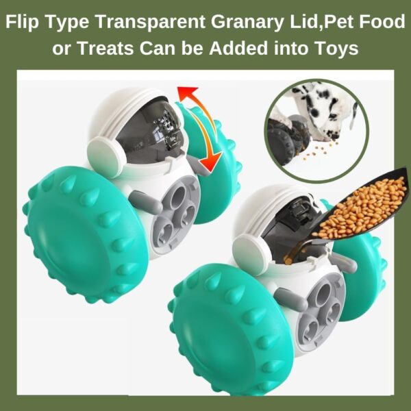 Dog Treat Toy For Small Dogs Food Dispenser Toy Interactive Dog Toy Cat Slow Feeder Toy Treat Dispenser For Dog IQ Training Durable And Suitable For Dogs And Cats - Image 5