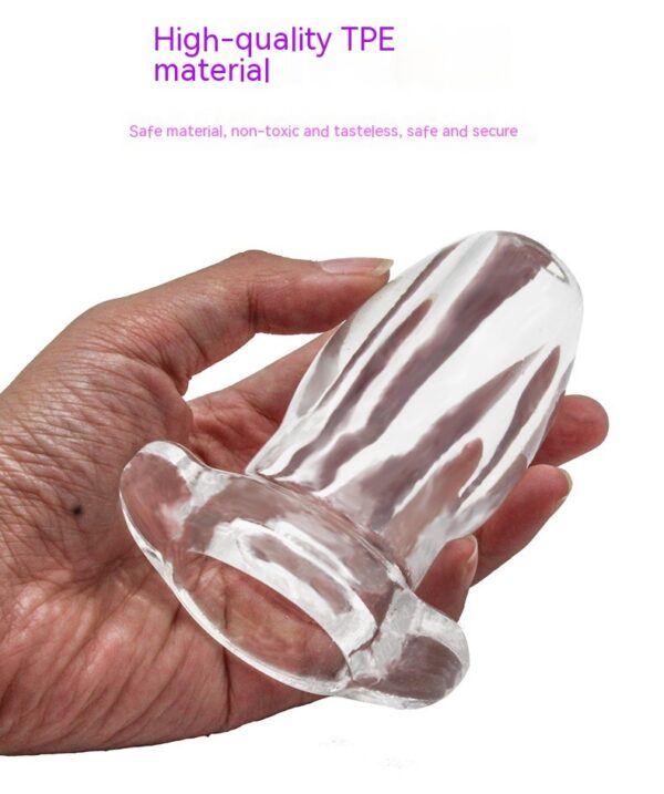 Transparent Hollow Butt Plug - Image 2