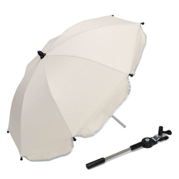 360 Degrees Pram Umbrellas Cart Accessories Adjustable Stroller Umbrella - Image 3