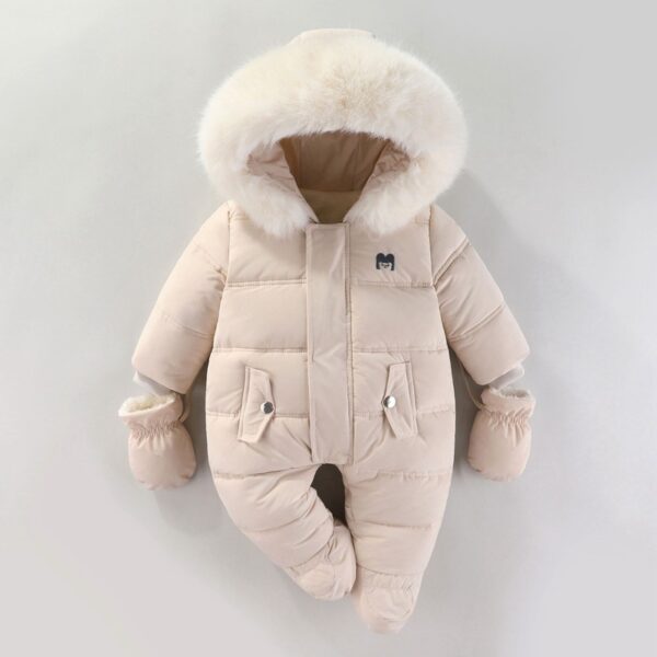 Jumpsuit Fleece-lined Quilted Cotton-padded Clothes - Image 9
