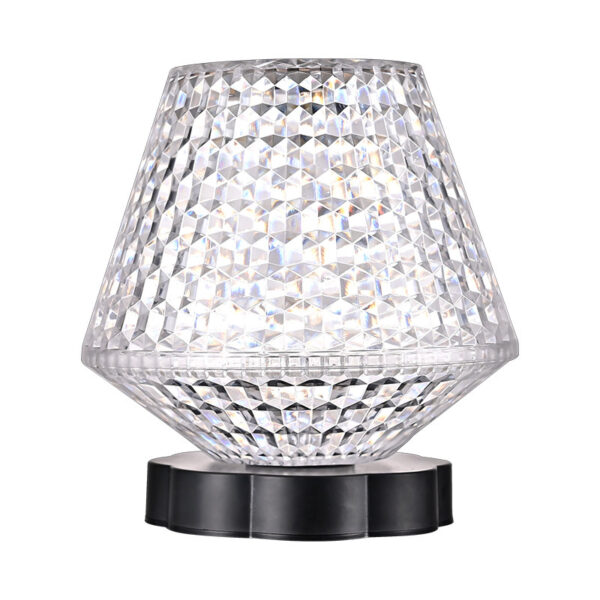 Diamond Crystal Lamp Table Light USB Touch Sensor Bar Table Lamp Dimming Beside Lamp LED Night Light For Restaurant Wedding - Image 7